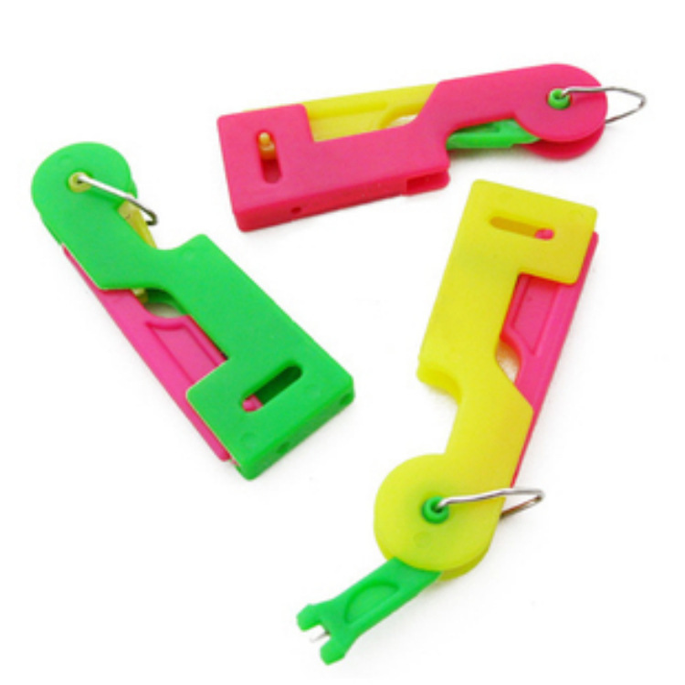 家用自动穿针引线器 老人省事轻松穿针机  缝纫机便利生活穿线器|ru