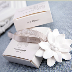 車載香薰石膏花汽車香氛香薰裝飾掛件擴香石櫥櫃鞋櫃除味香薰香料