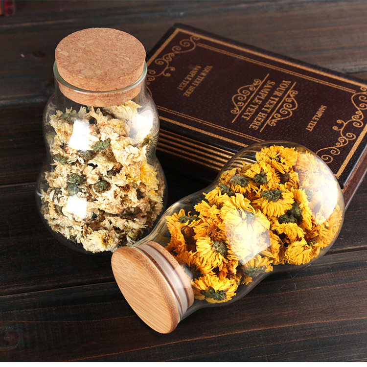 批发五谷杂粮罐子 有盖收纳盒玻璃密封罐 厨房大号食品收纳储物罐|ru