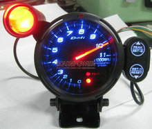 DEFI儀表BF 轉速表 轉數表 賽車改裝儀表 黑底藍光 帶超轉燈