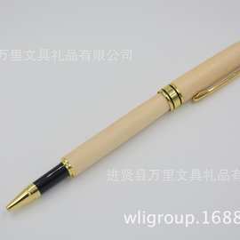万里集团直销木头钢笔 木制枫木签字笔 木头中性笔 水性花梨木笔