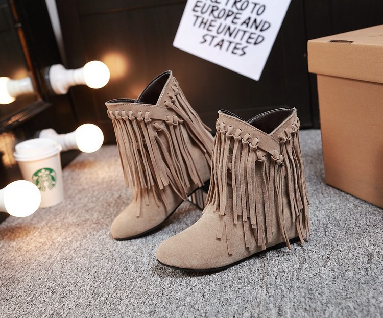 Bottes femme en PU artificiel - Ref 3355230 Image 20