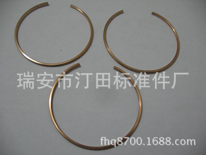 供应卡环 卡簧 弹性铜卡环 弹性铜卡簧 磷铜卡簧 【厂家直供】