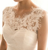 Bride word shoulder retro fashion small trailing wedding dress
