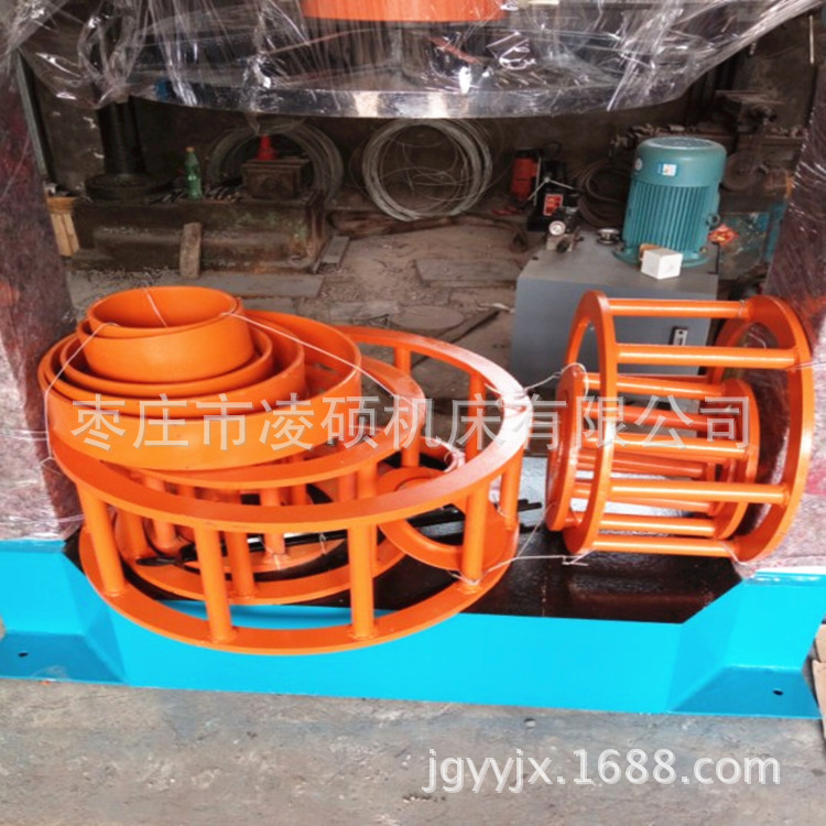 叉车实心轮胎压胎机