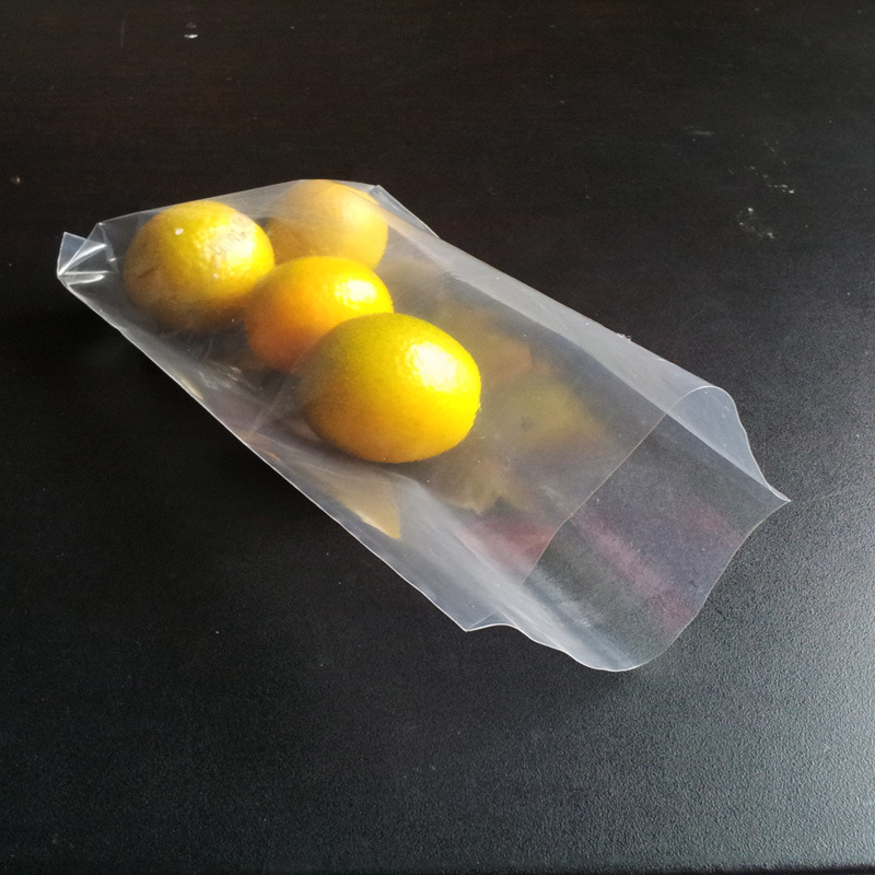 PE高压平口塑料袋透明LDPE包装袋现货批发塑料服装袋印刷警告语