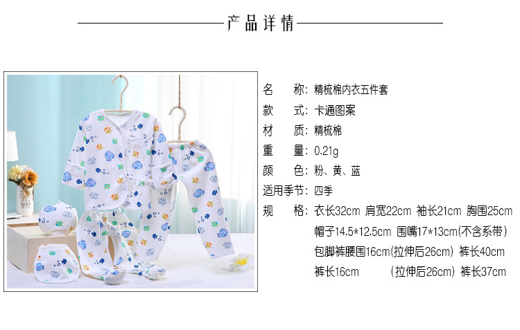 Coffret cadeau pour bébé - Vêtements + Fournitures - Ref 1964379 Image 7