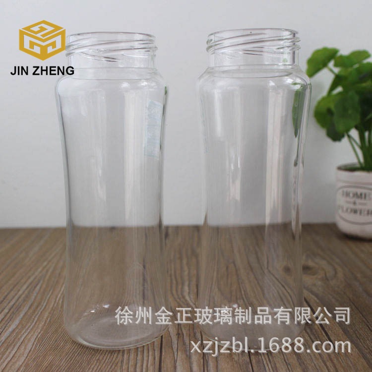 厂家供应   细腰型耐热防炸幼儿奶瓶超薄玻璃奶瓶