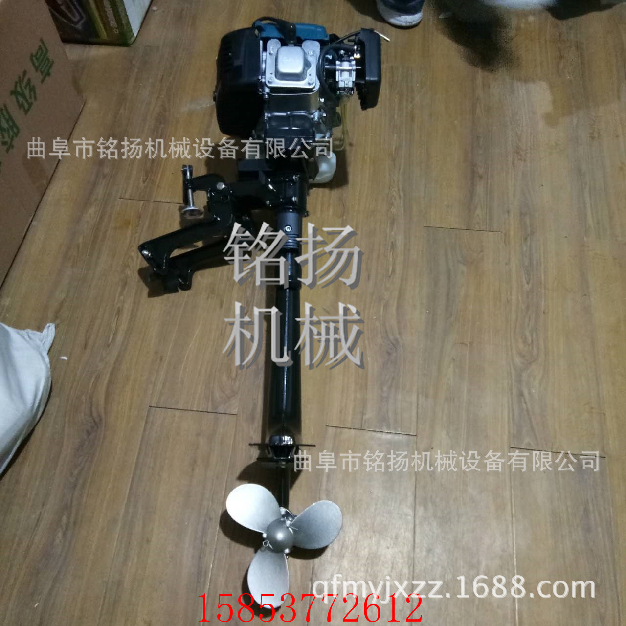 热销多档位船用外挂机 大马力船用推进器 马达螺旋桨传动轴