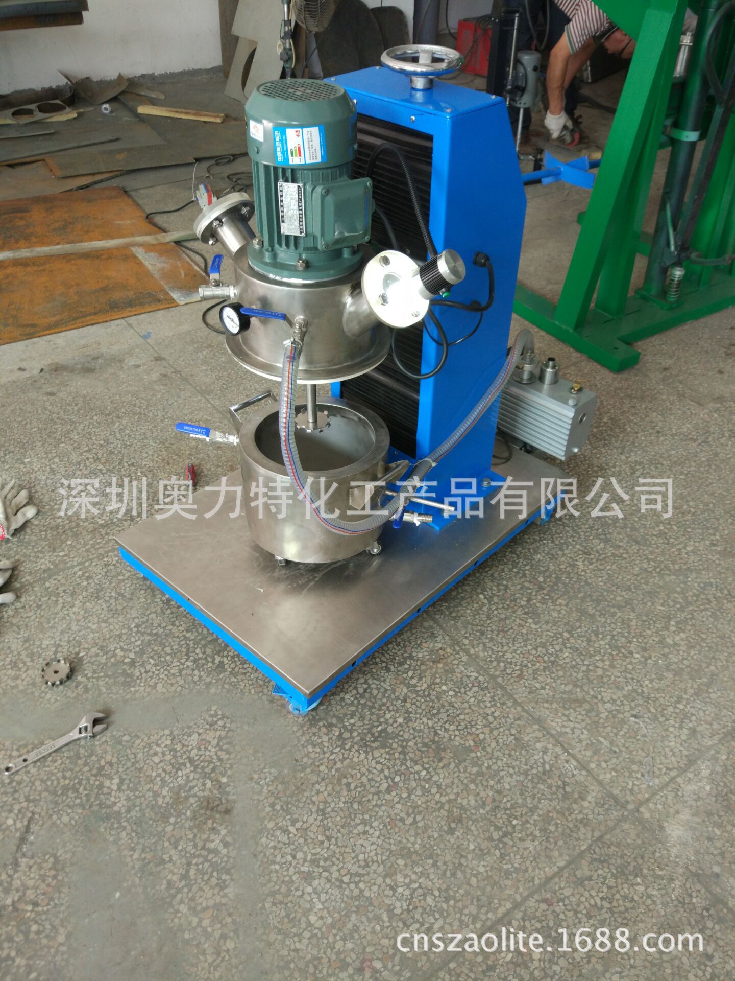 品质保证 厂家直销生产树脂加填充料真空搅拌机