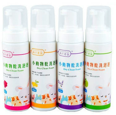 Химчистка мелких животных пузырь хомяк кролик Голландская свинья Химчистка Пена Чистая кожа