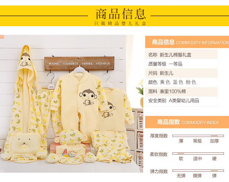 Coffret cadeau pour nouveau-né - Vêtements + Accessoires - Ref 1957853 Image 23