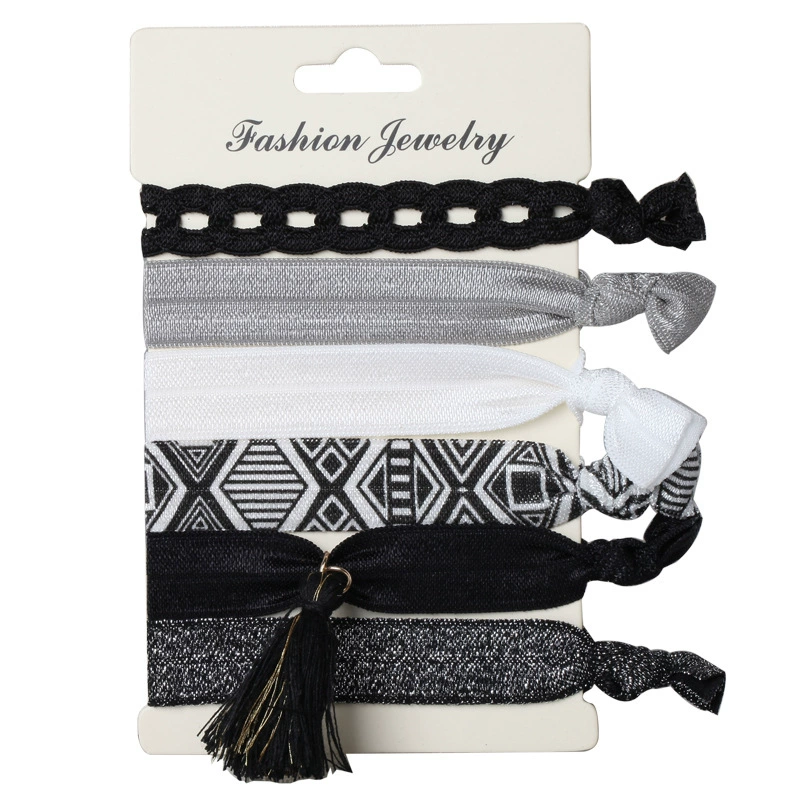 Korean new hair rope colorful elastic rope hair band dual -use hand -selling explosion hair rope wholesale