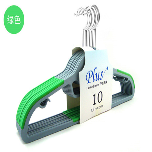 Clothes hanger plastic household non-slip seamless clothes hanger children's clothing store baby clothes hanger adult style bold wholesale