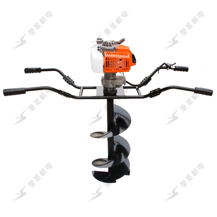 the lesser sage gasoline Tree Planting Digging machine Fight pits Boring machine Electric Drill Digging machine Agriculture Digging machine wholesale