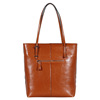 Import capacious fashionable leather one-shoulder bag, genuine leather, suitable for import, wholesale