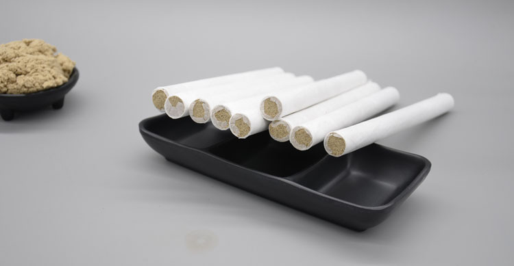 30:1 Aged Moxa Sticks 1.5cm x 20cm Ai Tiao Moxibustion Rolls for Home Warming Care overview