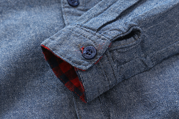 Laste kevadine poiste ülikond, laste härrasmehe särk, teksad, kaheosaline komplekt_voghion.com