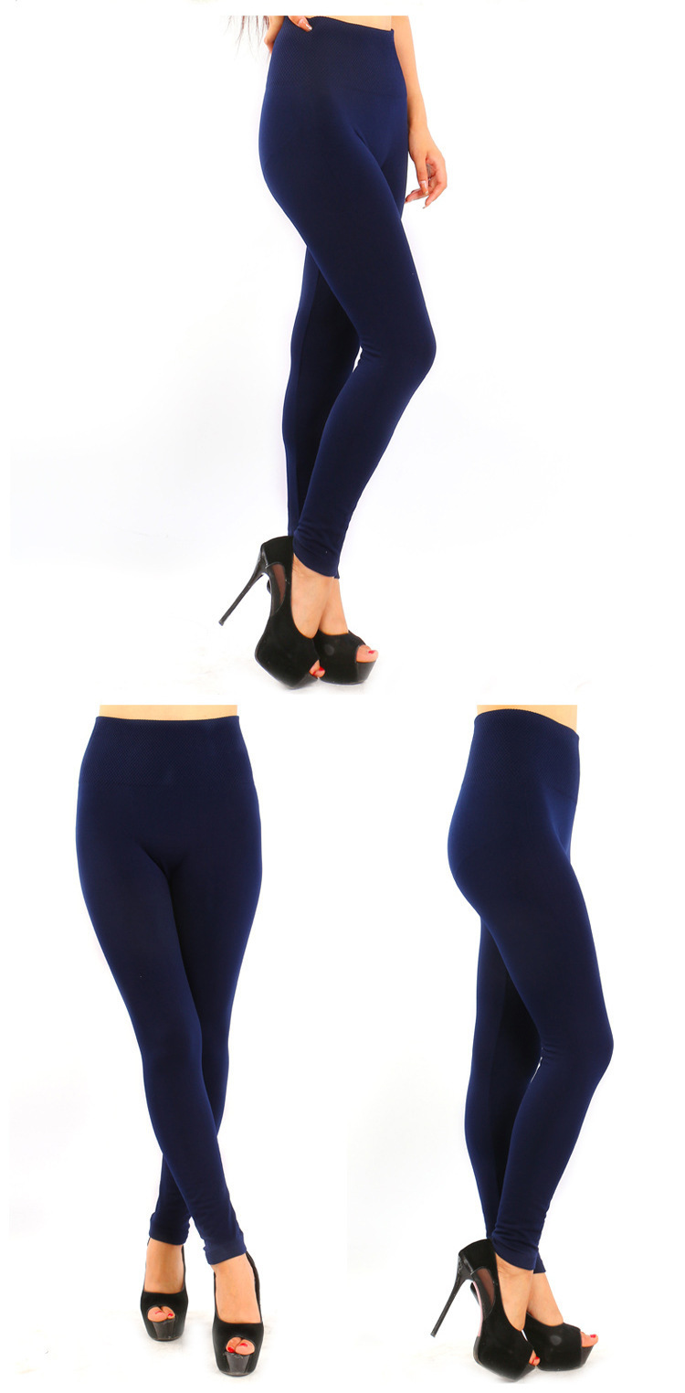 Women's Daily Fashion Solid Color Full Length Leggings display picture 5
