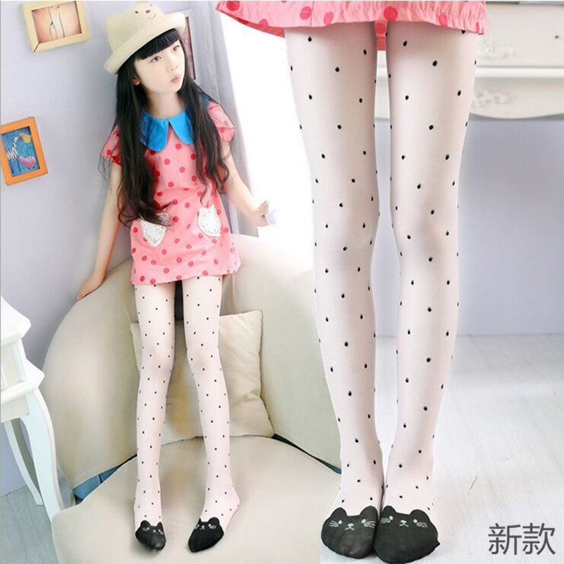 summer ultra thin cartoon children's tights