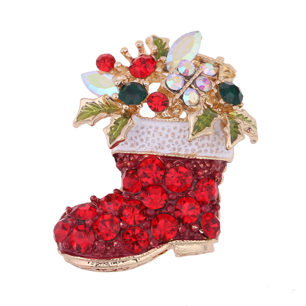 27g Weight Brooches Classification Daily, Festival Occasion Cute Pin Boots Alloy Women's Brooches