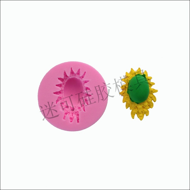 Gran partícula gema alimentos y molde de silicona molde de chocolate fondant cake decoración molde ventas directas de la fábrica