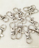 Metal keychain stainless steel, 32mm, wholesale