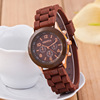 Silica gel fashionable swiss watch, plus size, wholesale