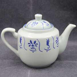 家用中式传统仿古青瓷大合壶凉水壶办公室陶瓷冷水壶家用陶瓷茶壶