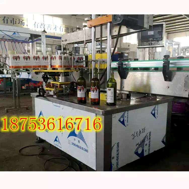 供应全自动双面贴标机 不干胶贴标机 ZTB-2型圆瓶、扁瓶贴标机