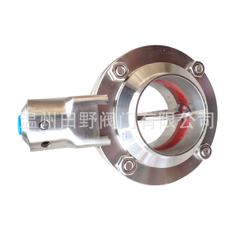���������ͺ��ӵ���304 SANITARY  WELDED BUTTERFLY  VALVE
