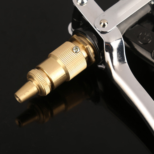 Factory direct sales high-pressure water gun garden high-pressure all-copper water gun copper head black pure copper car wash water gun head