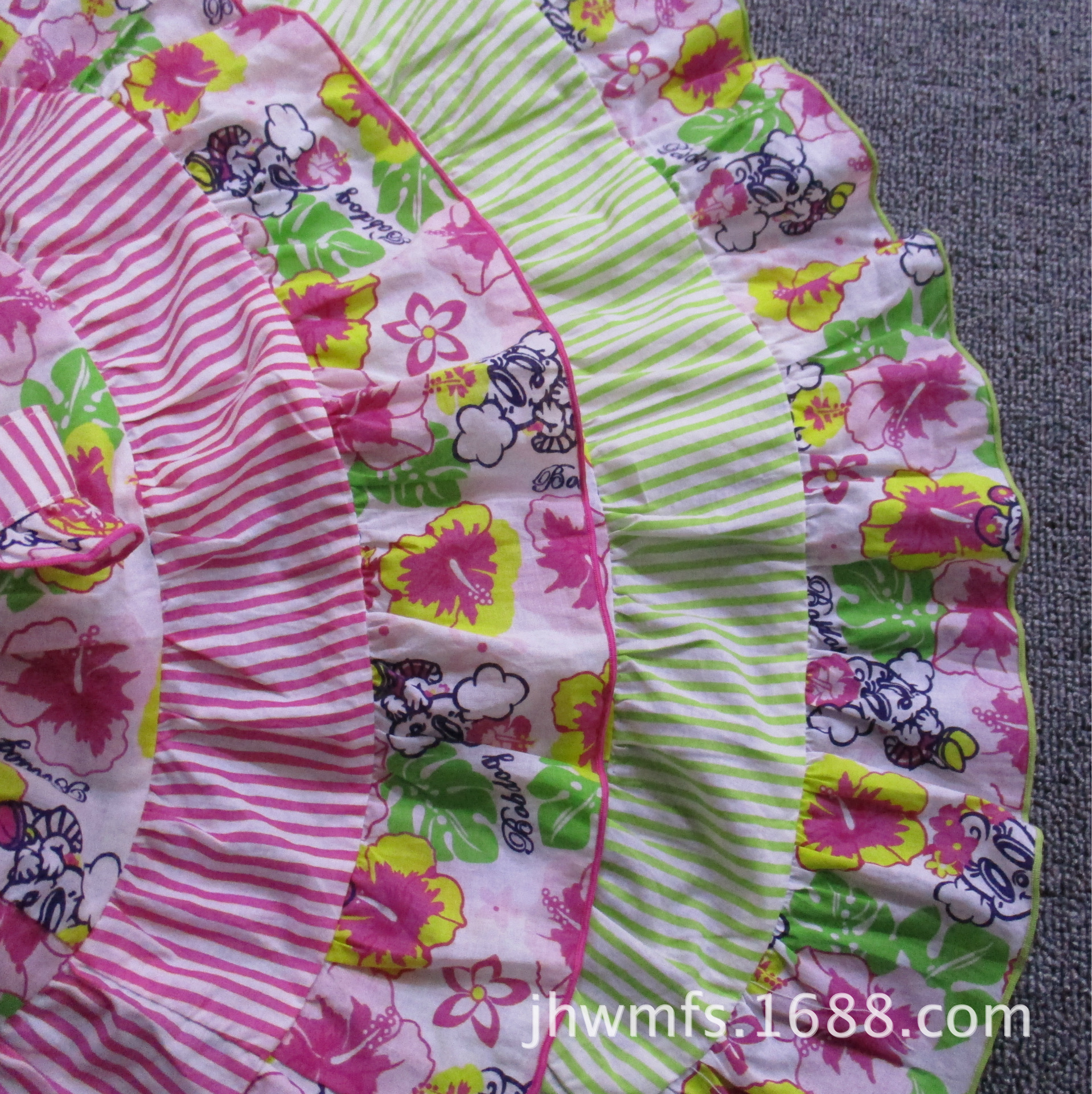 外貿原單花朵吊帶裙