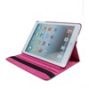 Tablet iPad3/4 leather case protective case iPad5/Air lychee pattern sleeve MINI2 rotating bracket sleeve wholesale