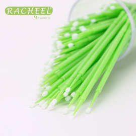 睿秋直销种植嫁接睫毛棉签清洁卸胶化妆工具塑料小棉棒现货批发