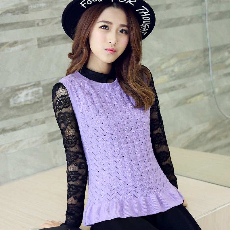 Gilet femme en Tricot - Ref 3317165 Image 8