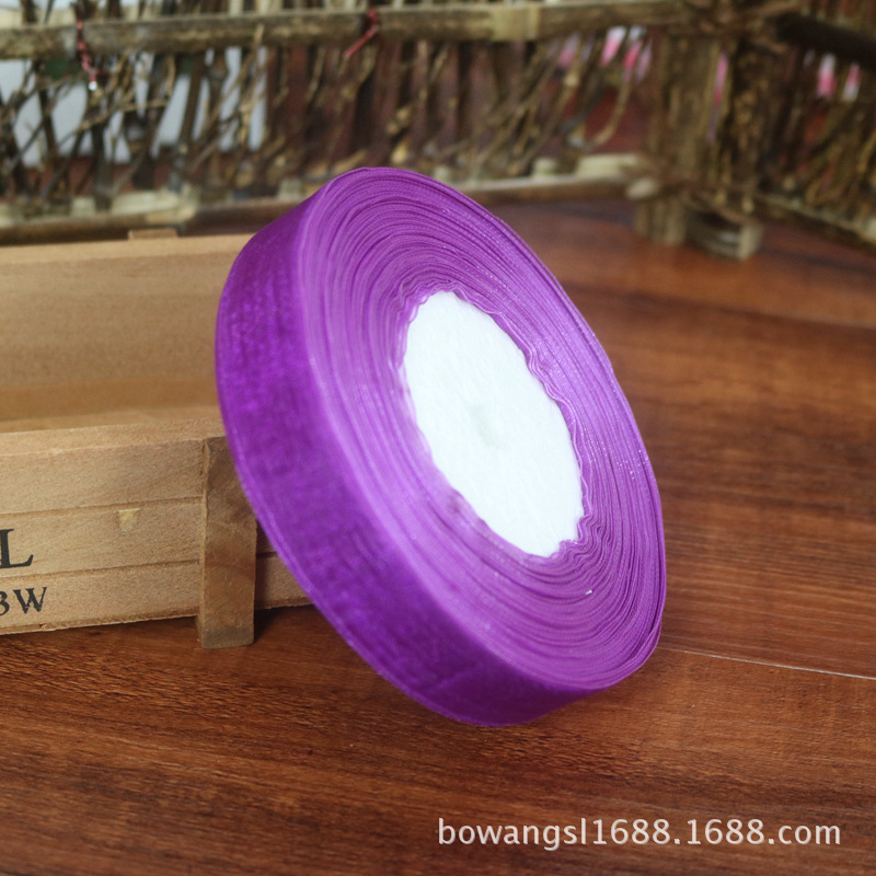 2,5 cm cinta de nieve al por mayor regalo flor hornear decoración cinta hecha a mano DIY cinta decoración de la boda multicolor