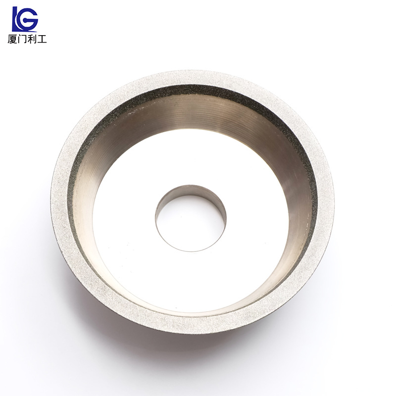 利工金属开槽 电镀金刚石砂轮 碗型高硬合金 规格不限定做定制
