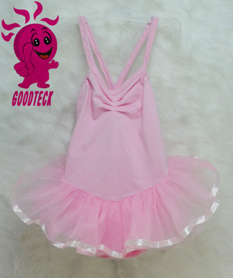 春夏歐美兒童舞蹈裙女童 芭蕾舞服紗裙練功服表演服裝蓬蓬裙批發