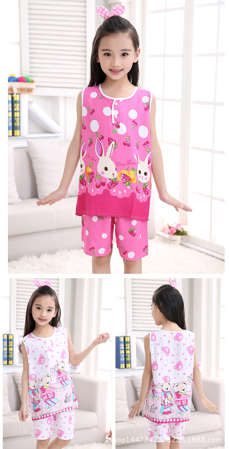 居傢綿綢短袖套裝詳情頁_16