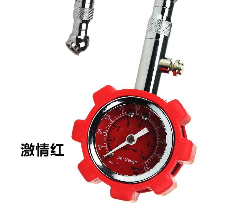 High-precision automobile tire pressure gauge automobile tire pressure gauge tire pressure gauge digital display tire pressure monitoring instrument pressure gauge
