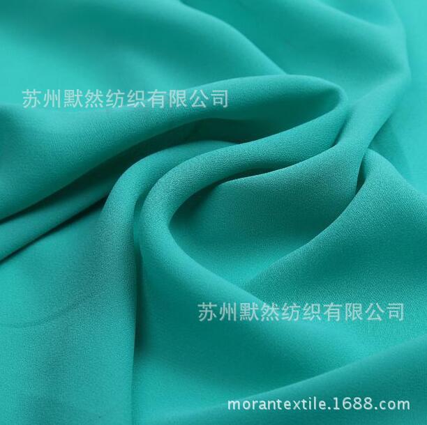 75D*75D SSY四面弹乱麻 全涤弹力乱麻 SSY乱麻雪纺水印花裙子面料