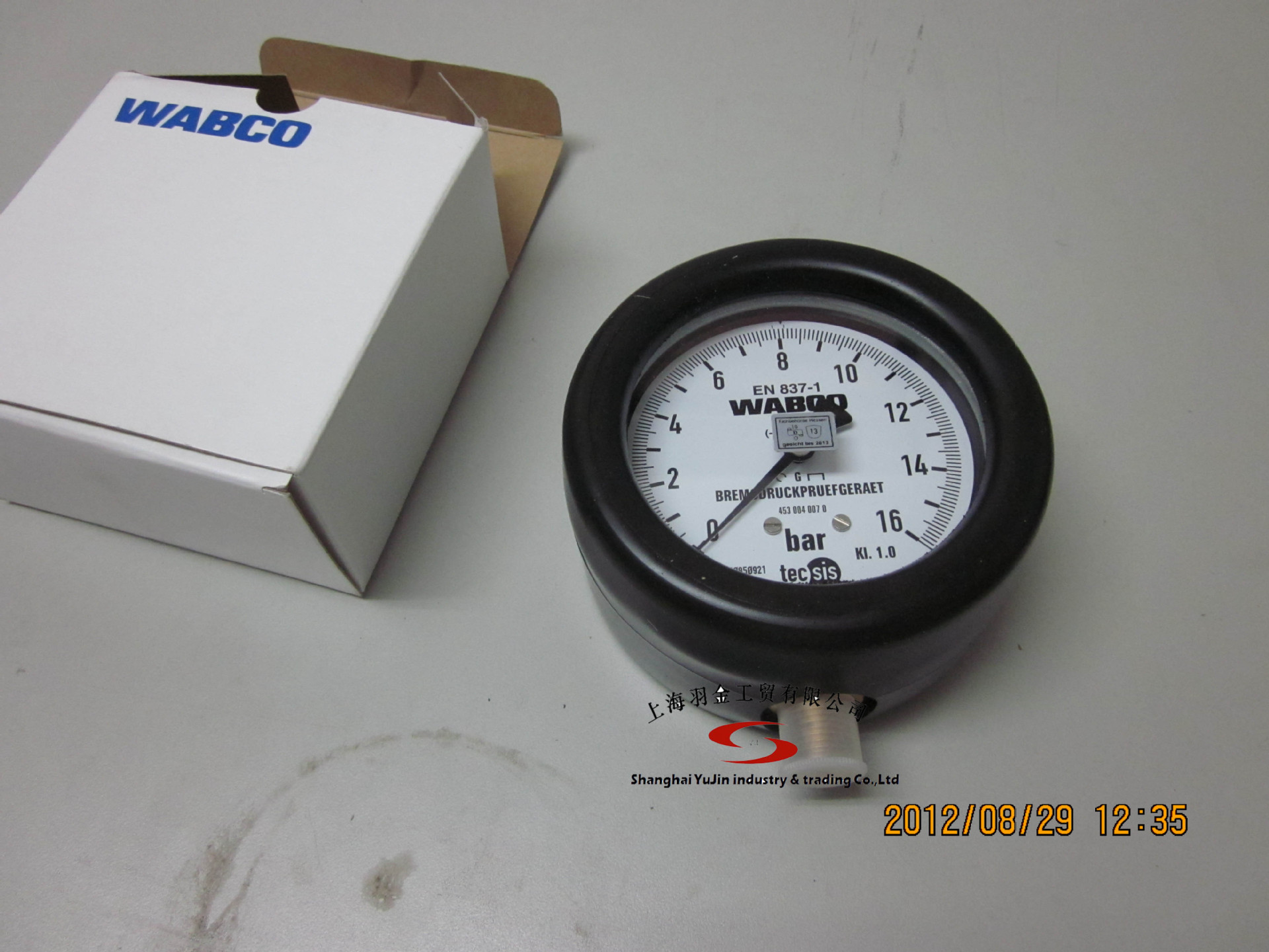 WABCO威伯科 压力表 4530040070压力表 4530040070