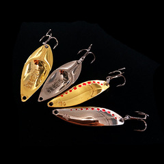 Judiya Kuoma Leech Lure, Bright Spoons for Long-Distance Casting—Expertly Designed to Target Bighead Carp! Wholesale Metal Jigging Lures and Baits.