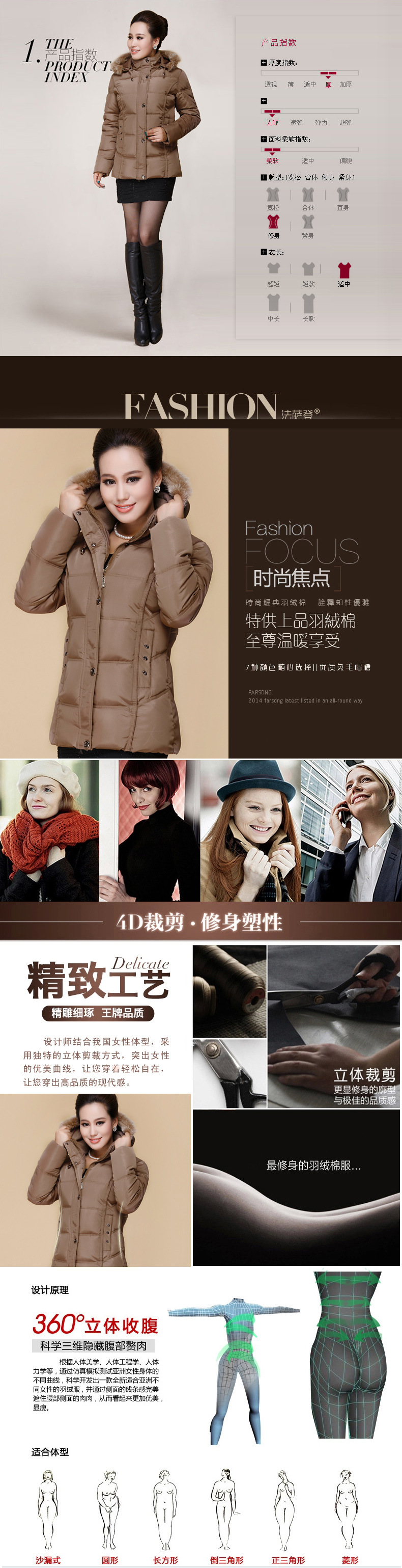 中老年女裝棉衣