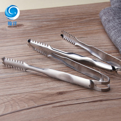 Factory wholesale stainless steel ice tongs, food tongs, sugar cube tongs, buffet bar KTV ice bucket tongs, small tongs wholesale