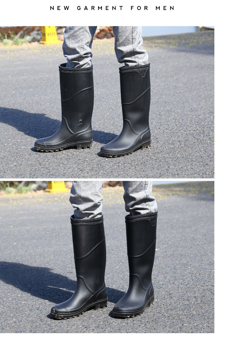 Chaussures - bottes caoutchouc homme pour printemps - semelle tendon - Ref 963159 Image 18