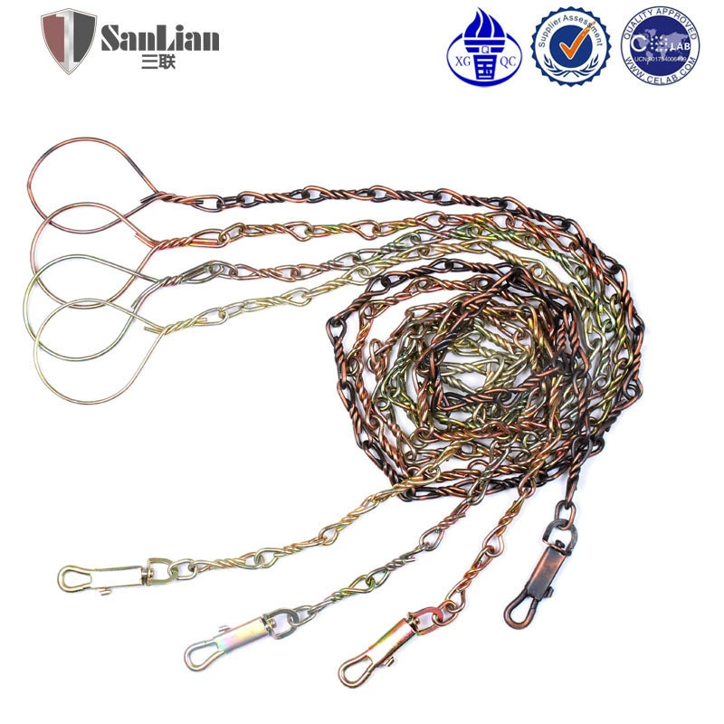 Товары для домашних животных Тяговая веревочная цепь оптом 120 см тройной узел смешанной партии собака