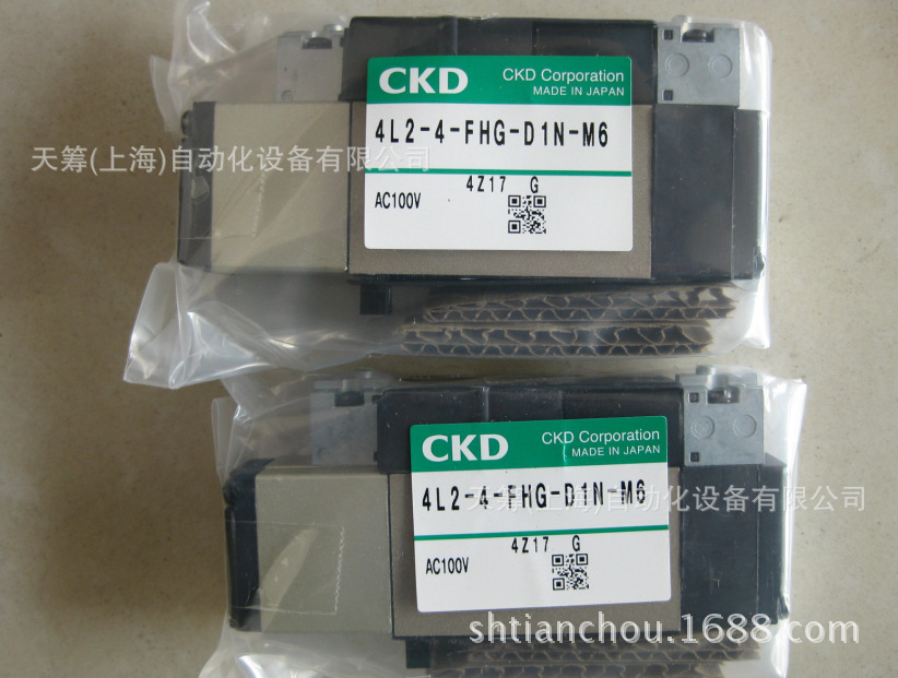 特价供应日本CKD喜开理先导式5通阀4L2-4-FHG-D1N-M6原装正品