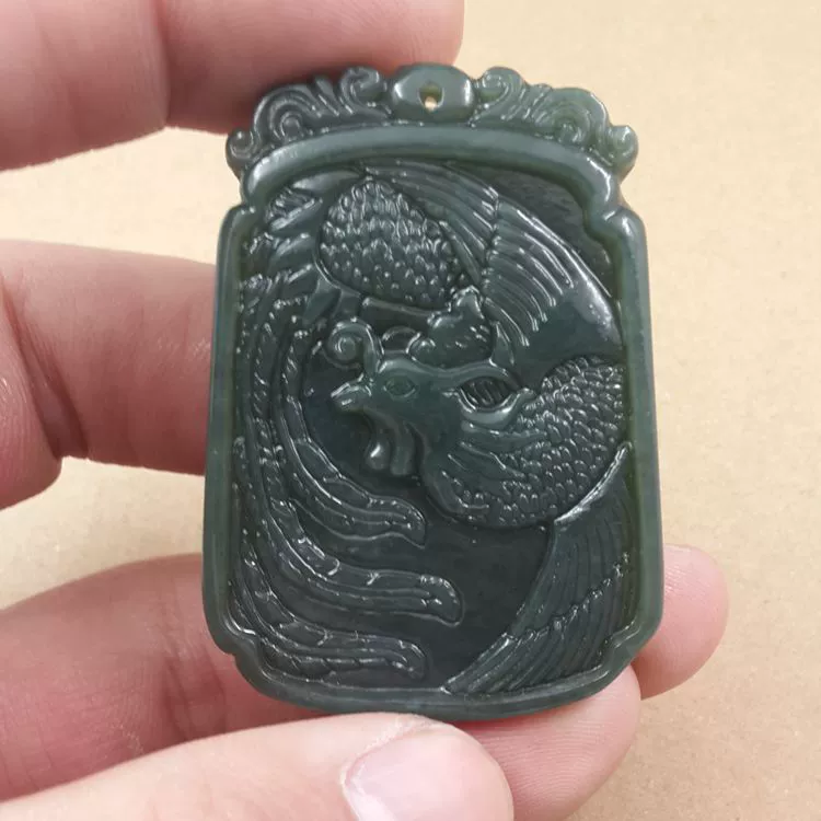 Replica, подвеска из нефрита, оптовая продажа, дракон и феникс